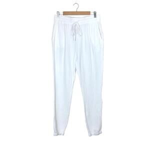 Sundays 100% Cotton Breezy Joggers White Size 2